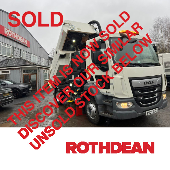 2021 DAF ROAD SWEEPER in Truck Mounted Sweepers