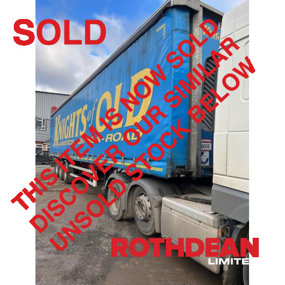 2016 SDC  in Curtain Siders Trailers