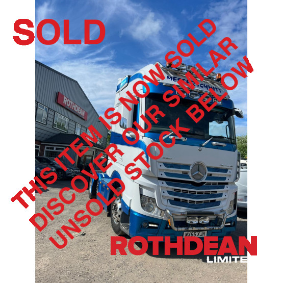 2015 MERCEDES ACTROS 2548 in 6x2 Tractor Units