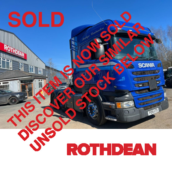 2015 SCANIA R450 in 6x2 Tractor Units