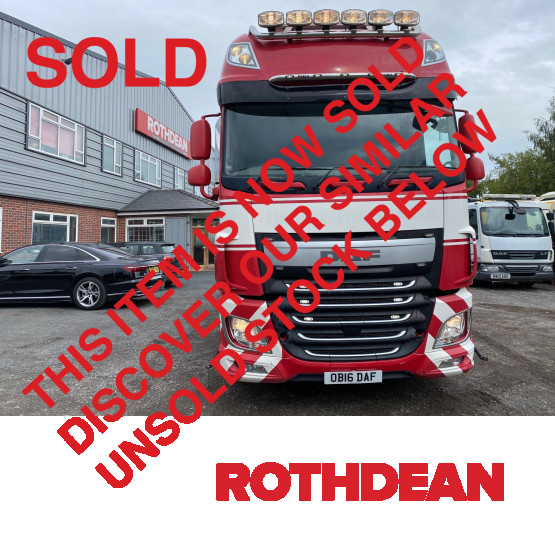 2016 DAF XF 510 SUPERSPACE CAB in 8x4 Tractor Units
