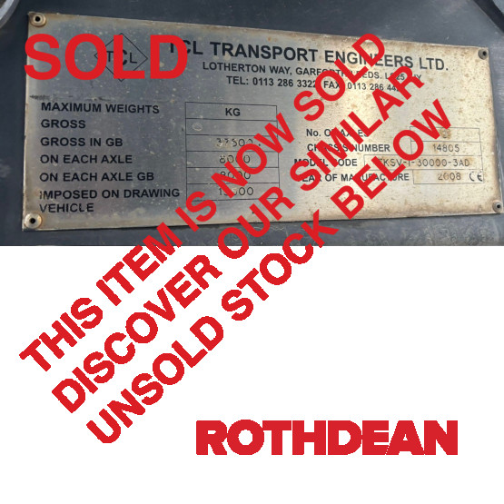 2008 TCL VACUUM TANKER in Vacuum Tankers Trailers