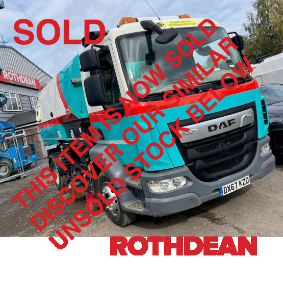 2017 DAF LF230 ROAD SWEEPER in Truck Mounted Sweepers
