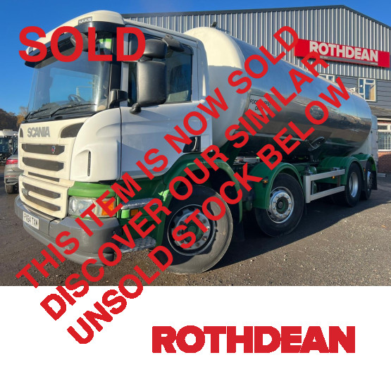2014 SCANIA P410 in Tank Rigid Vehicles