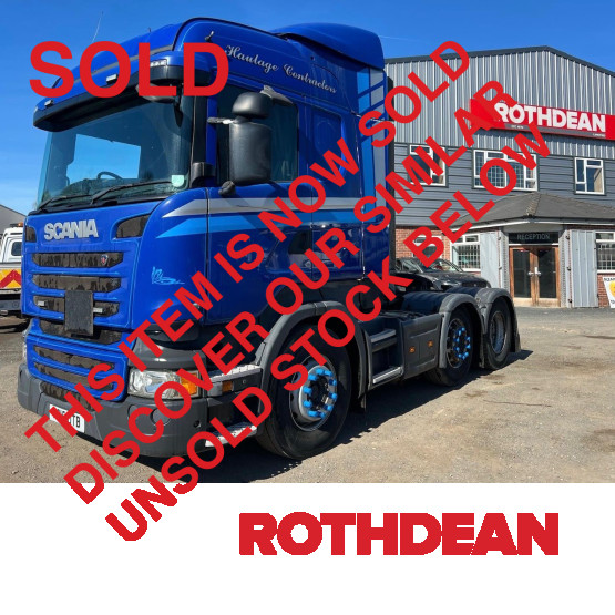 2015 SCANIA R450 in 6x2 Tractor Units