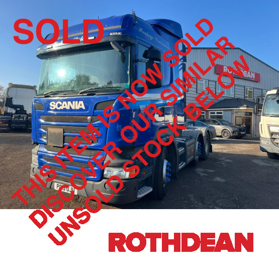 2015 SCANIA R450 in 6x2 Tractor Units