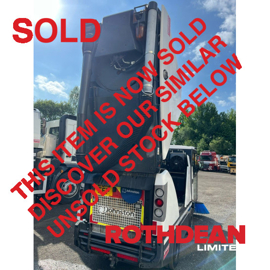 2019 JOHNSTON CX202 ROAD SWEEPER in Compact Sweepers