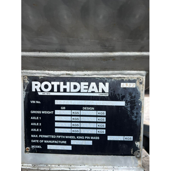 2018 Rothdean VAC TANK in Vacuum Tankers Trailers