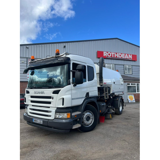 2015 SCANIA P280 ROAD SWEEPER in Truck Mounted Sweepers
