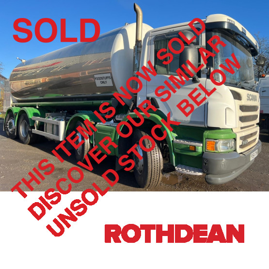 2014 SCANIA P410 in Tank Rigid Vehicles