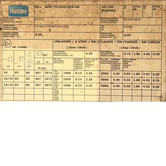 2022 CARROCERIAS ALITE in Ejector & Moving Floor Trailers