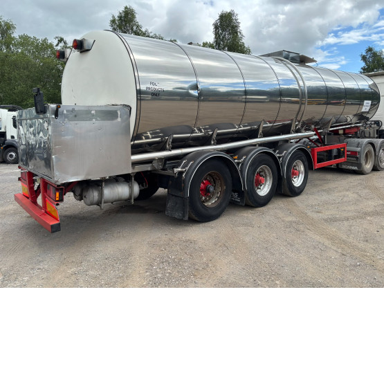 2002 Feldbinder FOOD TANKER in Food & Chemical Tankers Trailers