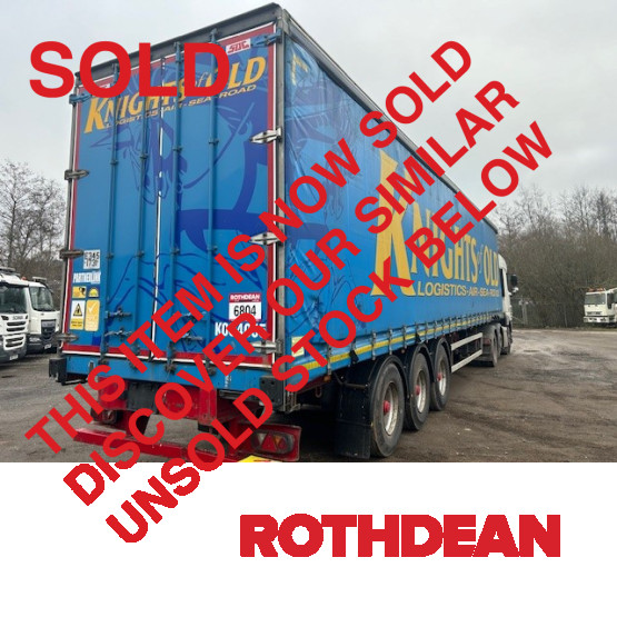 2016 SDC CURTAIN SIDED in Curtain Siders Trailers