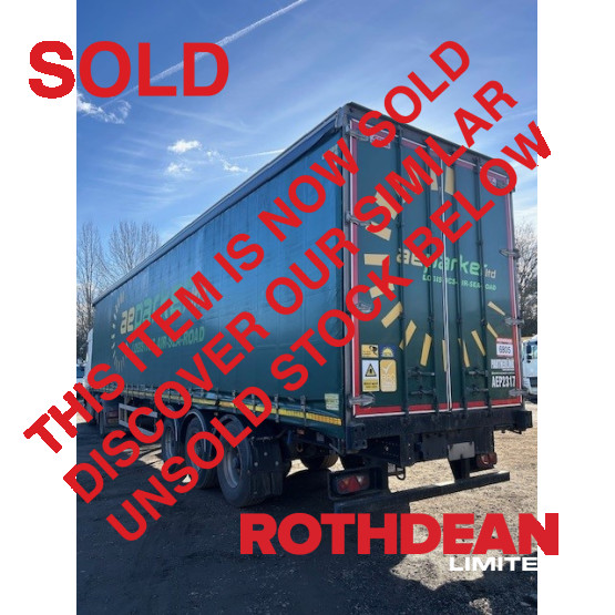 2016 SDC CURTAIN SIDED in Curtain Siders Trailers
