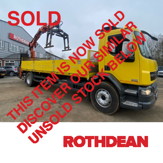 2012 DAF LF55-220 in Flatbed/Beavertail Rigid Vehicles