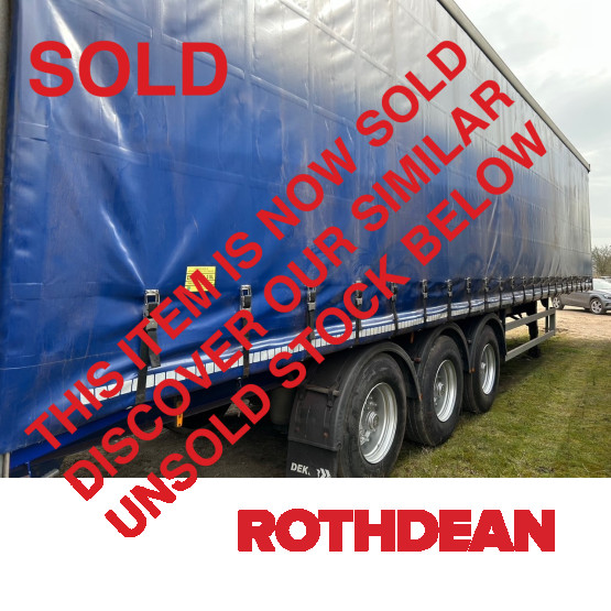 2016 Montracon CURTAIN SIDER in Curtain Siders Trailers