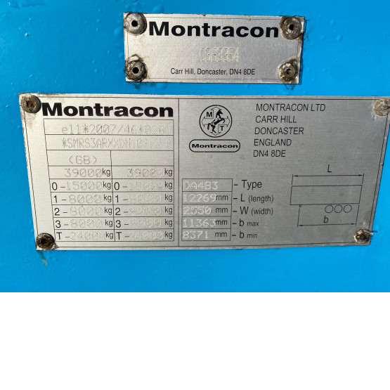 2014 Montracon SLIDING SKELETAL in Skeletal Trailers Trailers