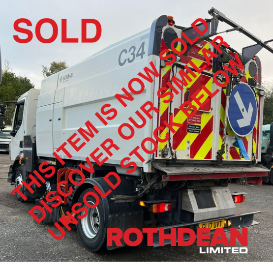 2017 VOLVO FL250 ROAD SWEEPER in Truck Mounted Sweepers