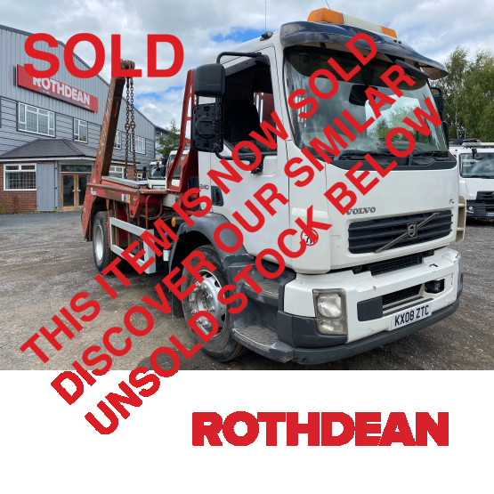 2008 VOLVO FL in Hook Loaders and Skip Loaders