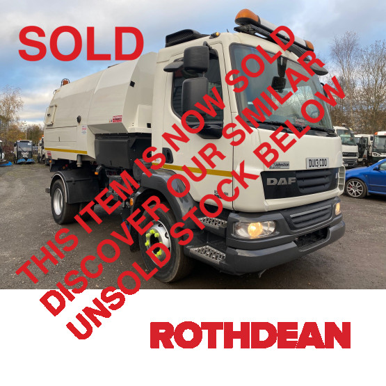 2013 DAF LF55-220 ROAD SWEEPER in Truck Mounted Sweepers