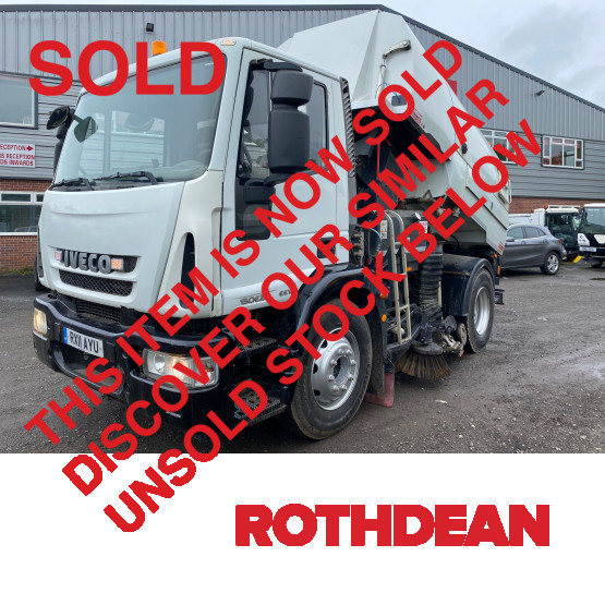 2011 IVECO 150E22EEV EUROCARGO ROAD SWEEPER in Truck Mounted Sweepers