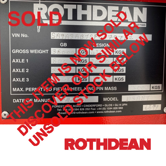 2023 Rothdean STEEL TIPPER in Tipper Trailers Trailers