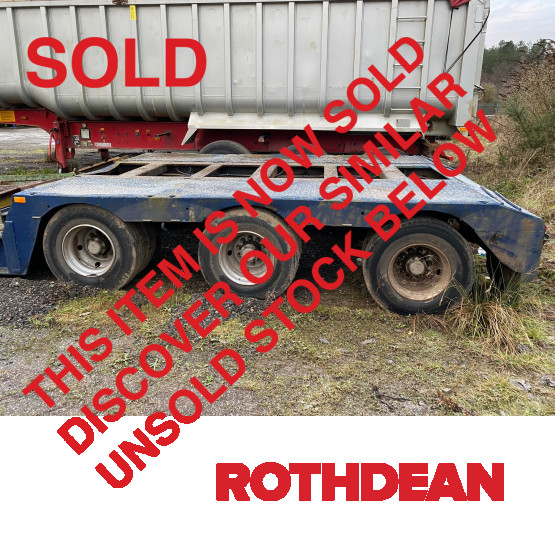 1985 NOOTEBOOM LOW LOADER in Lowloaders Trailers