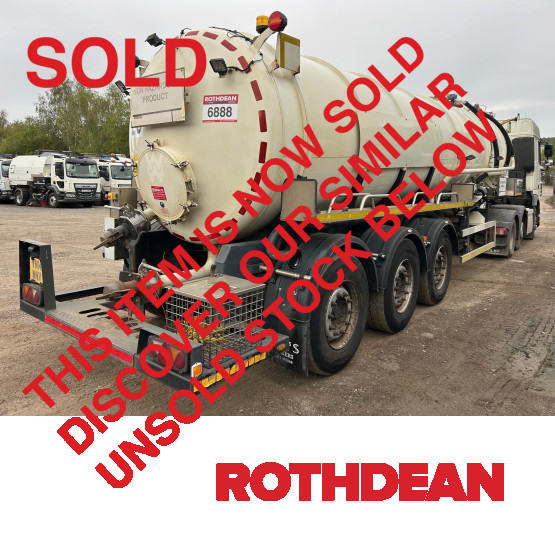 2015 WHALE TANKERS VACUUM TANKER in Vacuum Tankers Trailers