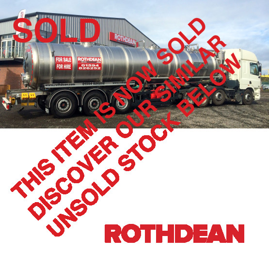 2015 Rothdean 304 3 LID DISC in Vacuum Tankers Trailers