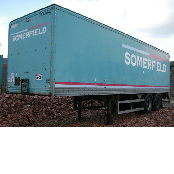 1995 Don Bur 33\\\' BOX TANDEM in Box Trailers Trailers