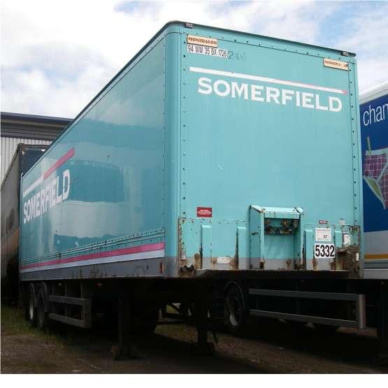 1994 Montracon BOX TANDEM in Box Trailers Trailers