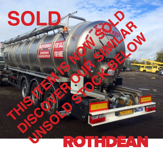 2015 Rothdean 304 3 LID DISC in Vacuum Tankers Trailers