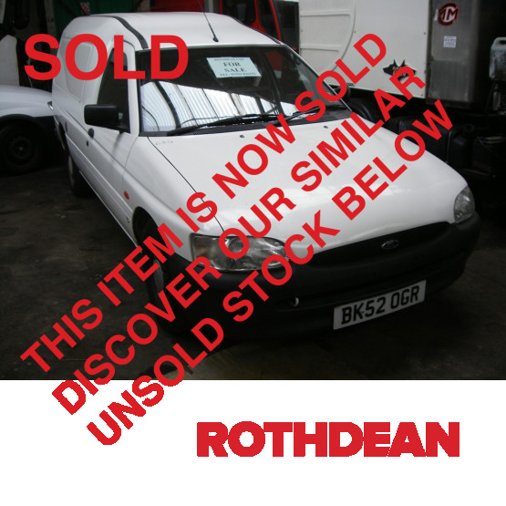 2002 FORD ESCORT 55 in Cars and Light Vans Rigid