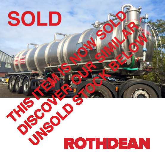 2015 Rothdean 304 3 LID DISC in Vacuum Tankers Trailers