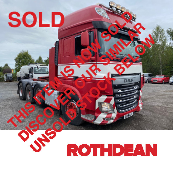 2016 DAF XF 510 SUPERSPACE CAB in 8x4 Tractor Units