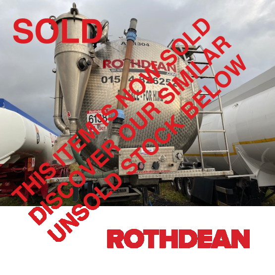 2015 Rothdean 304 3 LID DISC in Vacuum Tankers Trailers