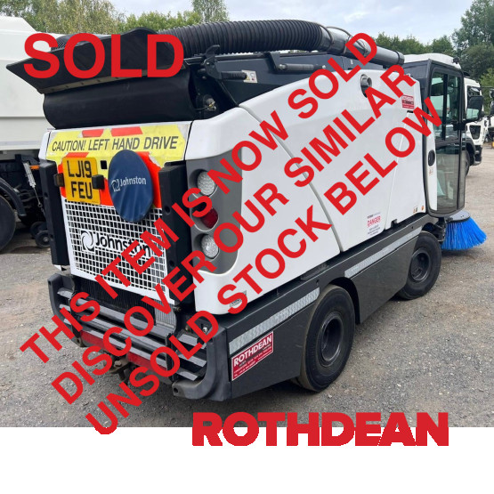 2019 JOHNSTON C202 ROAD SWEEPER in Compact Sweepers