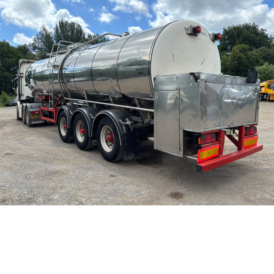 2002 Feldbinder FOOD TANKER in Food & Chemical Tankers Trailers