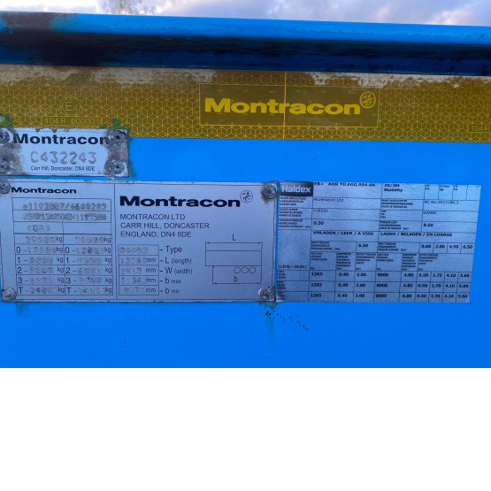 2016 Montracon SKELETAL in Skeletal Trailers Trailers