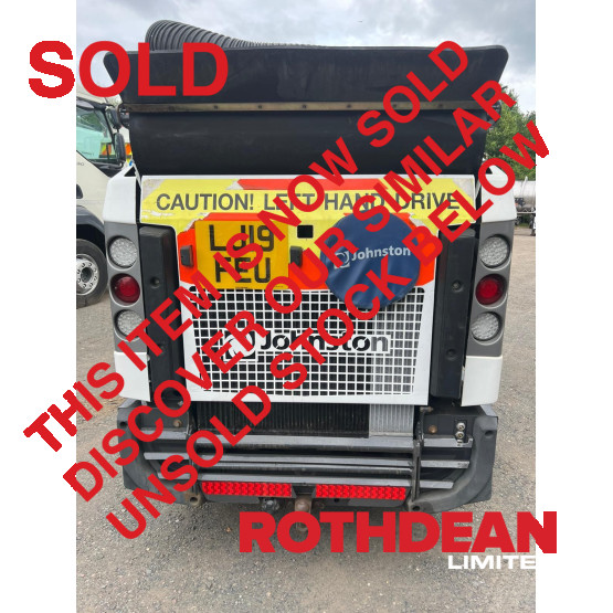 2019 JOHNSTON C202 ROAD SWEEPER in Compact Sweepers