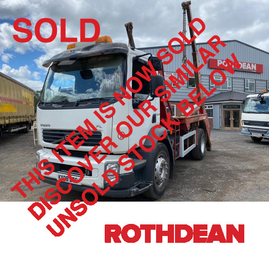 2008 VOLVO FL in Hook Loaders and Skip Loaders