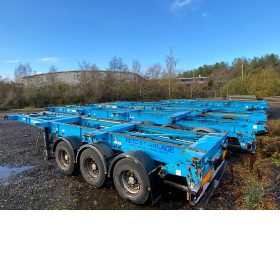 2008 MONTRACON SLIDING SKELETAL TRAILER in Skeletal Trailers Trailers
