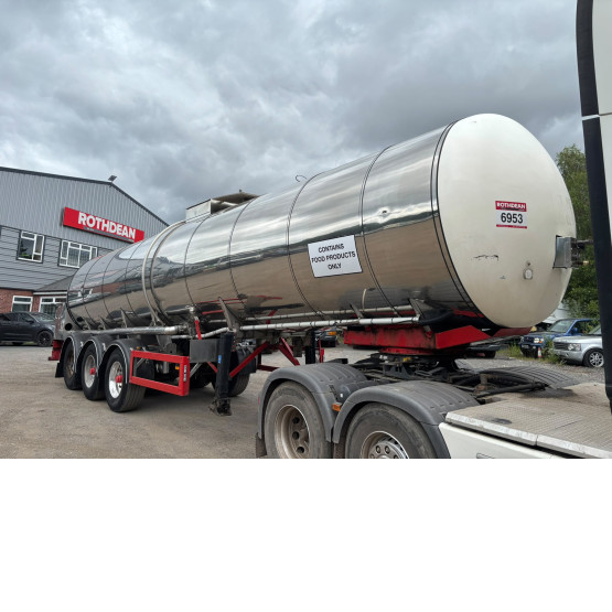 2002 Feldbinder FOOD TANKER in Food & Chemical Tankers Trailers