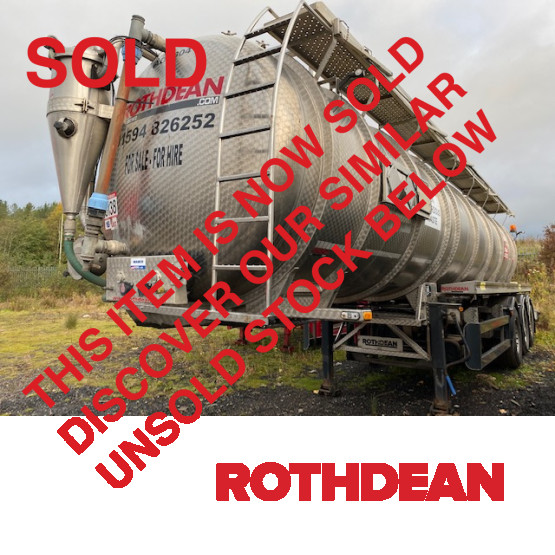 2015 Rothdean 304 3 LID DISC in Vacuum Tankers Trailers