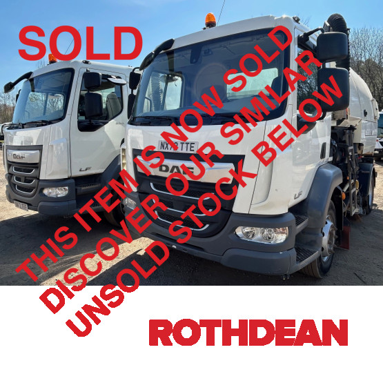 2022 DAF LF230 ROAD SWEEPER in Truck Mounted Sweepers