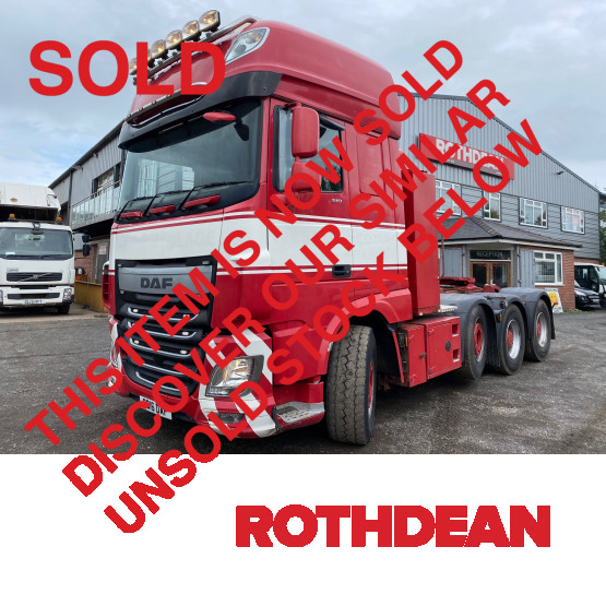 2016 DAF XF 510 SUPERSPACE CAB in 8x4 Tractor Units