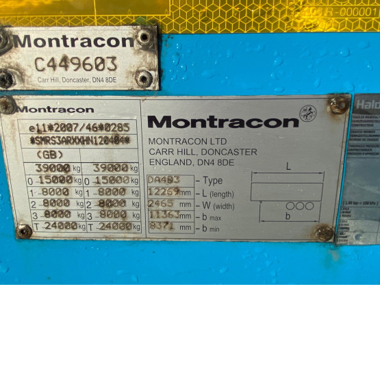 2017 Montracon SLIDING SKELETAL in Skeletal Trailers Trailers
