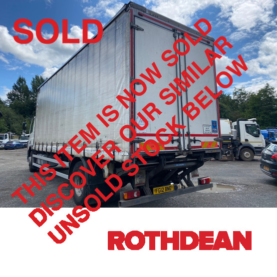 2012 DAF CF65-220 in Curtain Siders Rigid Vehicles