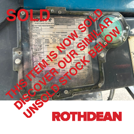 2008 TCL VACUUM TANKER in Vacuum Tankers Trailers