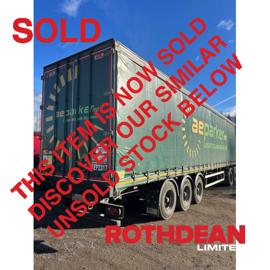 2016 SDC CURTAIN SIDED in Curtain Siders Trailers